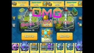 OMG ! BEST CHEST OPENING EVER!🤓😍All chest !::MatveyBoss:: Clash Royale Suomi