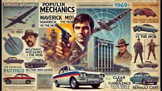 Popular Mechanics August 1969: Maverick vs The Mob, Tech Innovations, and More!