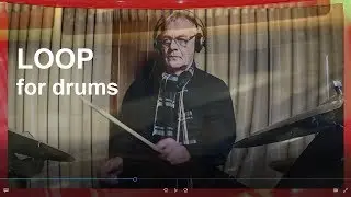LOOP for drums, Rene van Helsdingen Trio, 2018