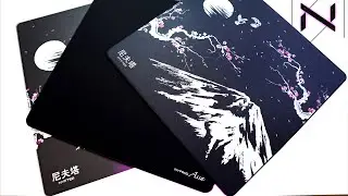Gaming Mousepads Roundup from Nyfter! A 500x500mm Glass Mousepad and Two Premium e-sports pads!