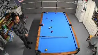 Pool Kick shot