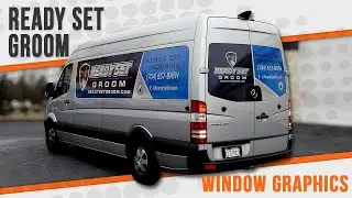 Ready Set Groom - Van Window Graphics