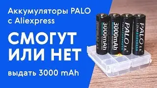 Аккумуляторы Palo (AA size) с Aliexpress 3000 mAh. Смогут или нет выдать реальную мощность?
