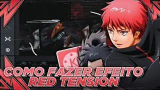 COMO FAZER EFEITO RED TENSION!!! | (KineMaster) DDM-EP:93