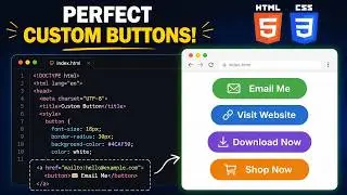 Stop Using Default Buttons! Style Them with HTML/CSS