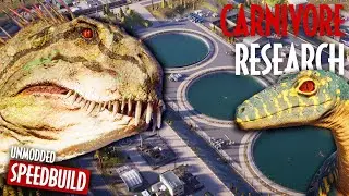 MASSIVE ABANDONED RESEARCH FACILITY in Jurassic World Evolution 2