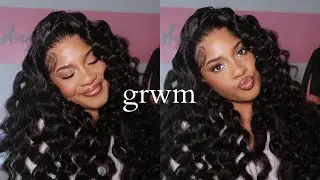 fall chit-chat get ready with me ♡🍂 hair + makeup + outfit!