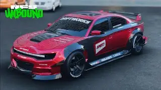 Need For Speed Unbound Customization - DODGE Charger SRT Hellcat '19 - S Class Build - Gameplay