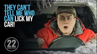PSA: Don't let moose lick your car!