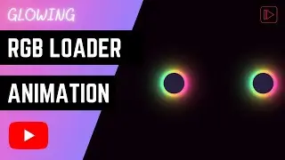 Create a glowing Neon RGB loader - CSS Animation Tutorial