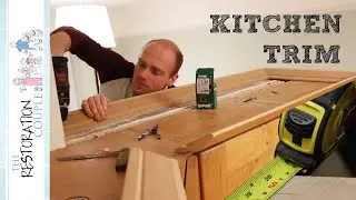 🛠 Fitting Kitchen Cornice and Pelmet 👍 by The Restoration Couple