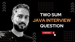 Two Sum - Top Interview Question | Java | #coding #interview #javaprogramming
