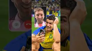 Messi & Ronaldo Best Friends 🤩🤩