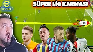 PES 2022 SÜPER LİG KARMASI! GS-FB-BJK-TS | eFootball 2022 (PES 2022)