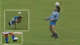 Diego Maradona Amazing Skills in Training