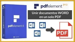 👉 UNIR documentos WORD en un solo PDF con 💙 PDFelement