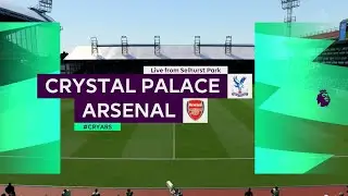 Crystal Palace vs Arsenal 1-1 | Premier League - EPL | 11.01.2020