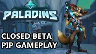 Paladins Pip Gameplay - Pip on Glacier Keep Overpowered - Paladins Gameplay Capture and Siege