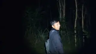 Tes nyali gojeng, tek ajak kehutan kuntilanak