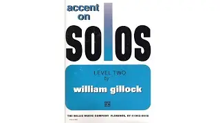 Accent on Solos Level 2 by William Gillock