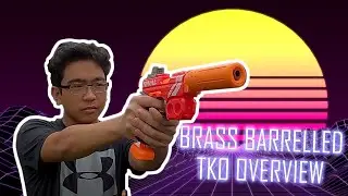 Brass Barrel TKO Overview | Nerf Rival Knockout Inline Clip Mod