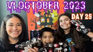 🎃👻 VLOGTOBER 2023 DAY 25 I HALLOWEEN ADVENT CALENDAR COUNTDOWN & HALLOWEEN UNBOXING I OCTOBER 2023