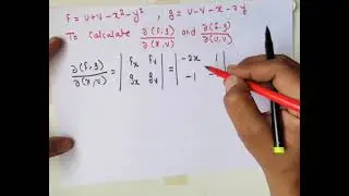 Example Partial Derivatives by Jacobian Part 2