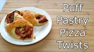 How to make Puff Pastry Pizza Twists