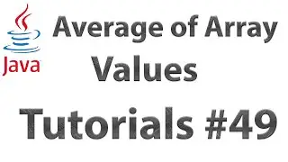 Average of Array Values in Java