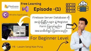 📌Online Tool ရေးနည်း. Ep-1 ( Introduction Firebase Data Cloud ) For Beginner...