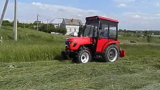 Роторка Віракс і китайський міні трактор.