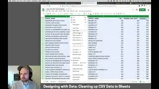 Cleaning Data in Sheets – Other Visualization Formats/Designing With Data