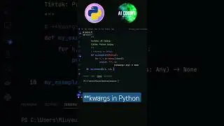 **kwargs trong Python 🤩 