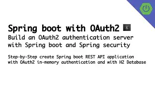 OAuth2 authentication server and Resource server with Spring boot 2
