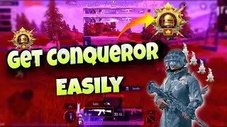 HOW TO REACH CONQUEROR IN JUST 3 DAYS - CONQUEROR TIPS & TRICKS 🔥 PUBG MOBILE CONQUEROR RANK PUSH