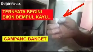 Cara Buat Dempul Kayu / Bikin Dempul Sendiri