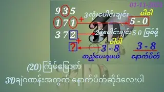 01-11-2021 (20)ကြိမ်မြောက် 3Dချဲဂဏန်းအတွက် နောက်ပိတ်ဆိုဒ်