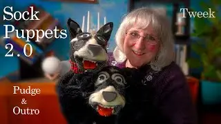 How to MAKE a PUPPET, Dog, Old Socks, Fur Fabric, Wool Dryer Ball, DIY
