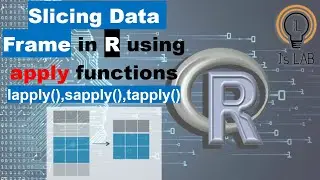 Slicing Data Frame in R using apply functions | laaply() | sapply() | tapply() | Data Analysis withR