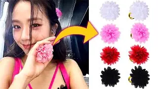 Jisoo Flower Ring💍🔥 Making with Tissue Paper | DIY Paper Flower