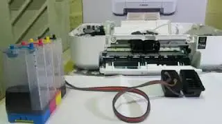 INSTALAR  SISTEMA CONTINUO DE TINTA: IMPRESORAS CANON IP 2800 2810  2820  2840 2850 2870 2872 2880