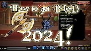 AQW | How to get the Blinding Light of Destiny (BLoD) | 2024