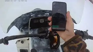 Мини БК на снегоход .