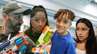 Firar Jacobs födelsedag (Nerf war)