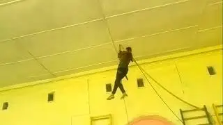 Укорачивание страховочной петли (Ульяна)