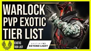 Destiny 2: Warlock Exotic Armor PvP Tier List 2021 (End of Season 13)