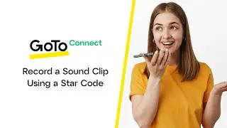 Record a Sound Clip Using a GoTo Star Code