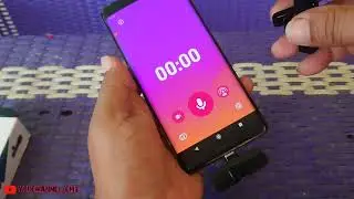 pake cara ini supaya mic wireless K8 bisa terhubung dengan hp