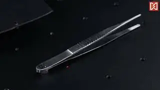 Tweezer Marking - Fiber Laser.