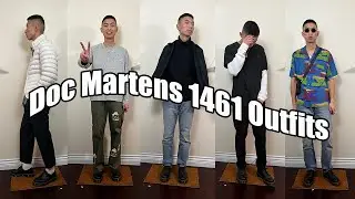 How to Style Dr Martens 1461 (5 Mens Outfits | Fall 2021)